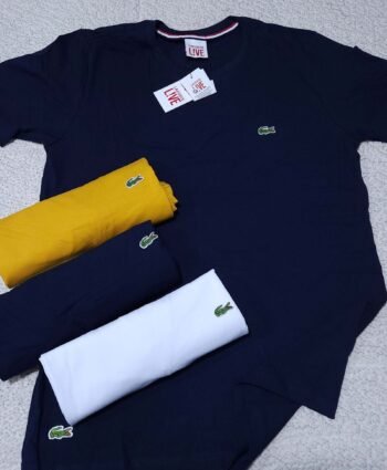 Camisa Lacoste G Peruana 40.1 com Elastano