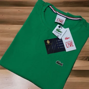 Camisa Lacoste G Peruana 40.1 com Elastano