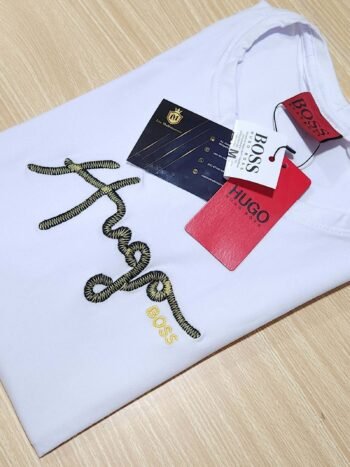 Camisa Hugo Boss M Peruana 40.1 com Elastano