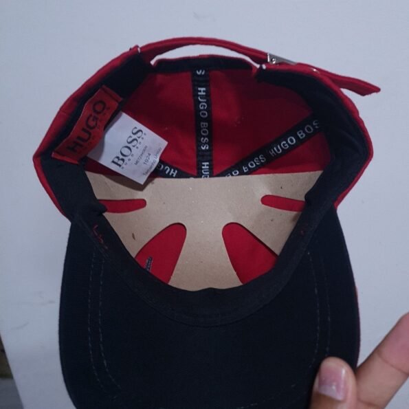 Bone Hugo Boss Vermelho
