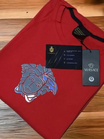 Camisa Versace G Peruana 40.1 com Elastano