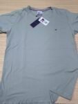 Camisa Tommy Hilfiger M Peruana 40.1 com Elastano