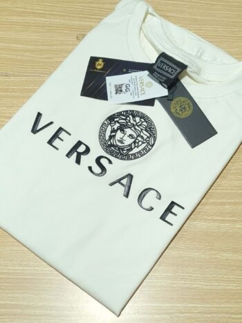 Camisa Versace GG Peruana 40.1 com Elastano