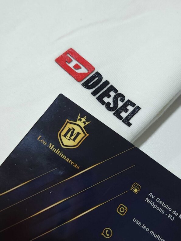 Camisa Diesel GG Peruana Masculina com Elastano
