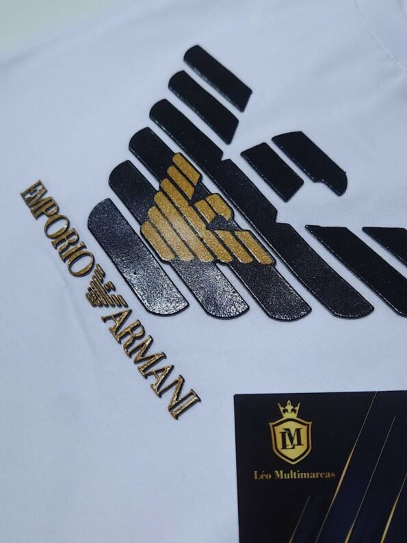 Camisa Empório Armani M Peruana 40.1 com Elastano