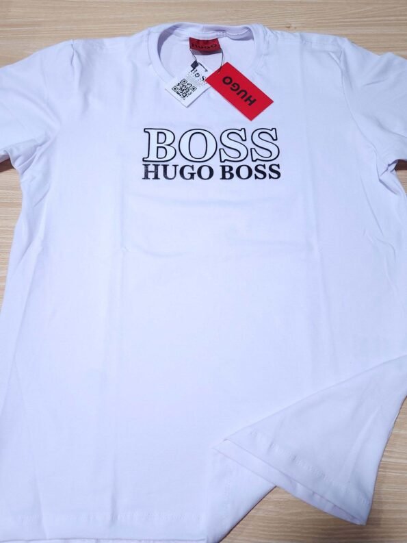 Camisa Hugo Boss G Peruana com Elastano Masculina