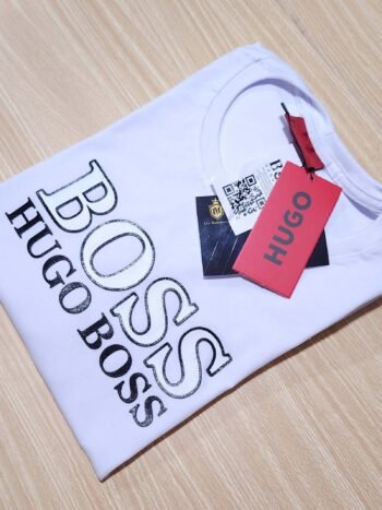 Camisa Hugo Boss G Peruana com Elastano Masculina
