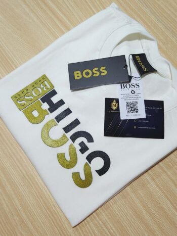 Camisa Hugo Boss G Peruana com Elastano Masculina